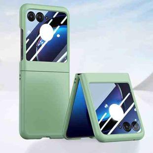 For Motorola Razr 50 Integrated PC Skin Feel Shockproof Phone Case(Mint Green)