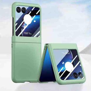 For Motorola Razr 40 Ultra Integrated PC Skin Feel Shockproof Phone Case(Mint Green)