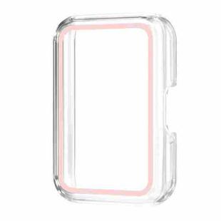 For Samsung Galaxy Watch Fit3 Luminous Hollow PC Watch Protective Case(Pink)