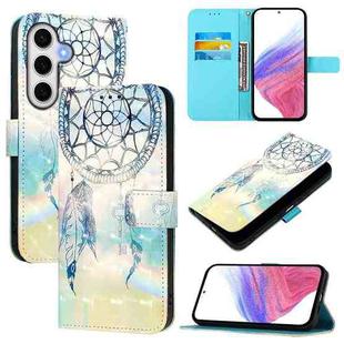 For Samsung Galaxy S24 FE 5G 3D Painting Horizontal Flip Leather Phone Case(Dream Wind Chimes)