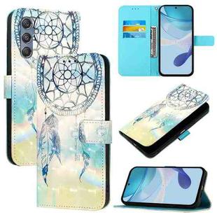 For Samsung Galaxy M34 5G / F34 5G 3D Painting Horizontal Flip Leather Phone Case(Dream Wind Chimes)