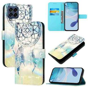 For Samsung Galaxy M53 5G 3D Painting Horizontal Flip Leather Phone Case(Dream Wind Chimes)