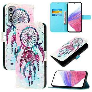 For ZTE Blade A53 3D Painting Horizontal Flip Leather Phone Case(Color Drop Wind Chimes)