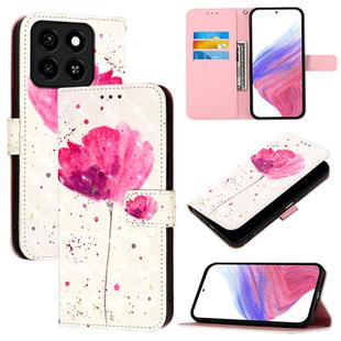 For ZTE Blade A35 / A55 3D Painting Horizontal Flip Leather Phone Case(Flower)