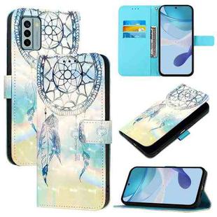For Nokia G22 3D Painting Horizontal Flip Leather Phone Case(Dream Wind Chimes)