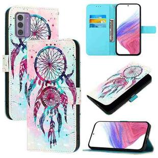 For Nokia G42 / G310 3D Painting Horizontal Flip Leather Phone Case(Color Drop Wind Chimes)