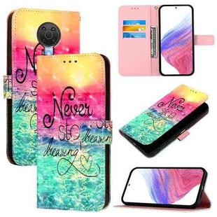 For Nokia 6.3 / G20 / G10 3D Painting Horizontal Flip Leather Phone Case(Chasing Dreams)