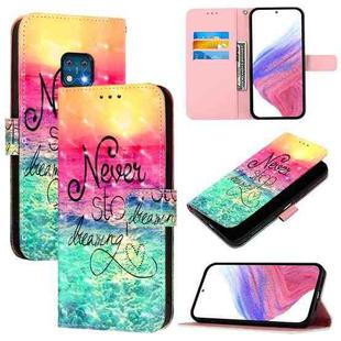 For Nokia XR20 3D Painting Horizontal Flip Leather Phone Case(Chasing Dreams)