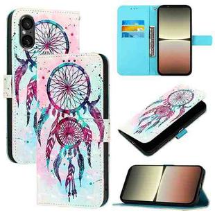 For Sony Xperia 5 V 3D Painting Horizontal Flip Leather Phone Case(Color Drop Wind Chimes)