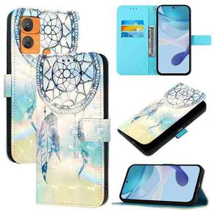 For Oukitel C33 3D Painting Horizontal Flip Leather Phone Case(Dream Wind Chimes)