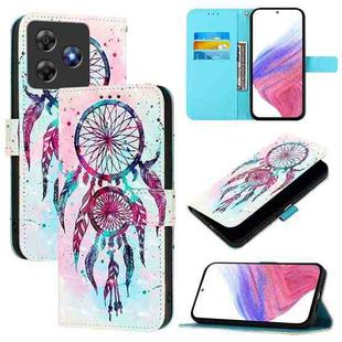 For Blackview Wave 8C 3D Painting Horizontal Flip Leather Phone Case(Color Drop Wind Chimes)