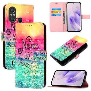 For Itel A58 / A49 3D Painting Horizontal Flip Leather Phone Case(Chasing Dreams)