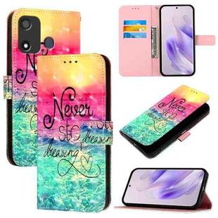 For Itel P17 / A27 3D Painting Horizontal Flip Leather Phone Case(Chasing Dreams)