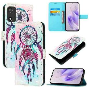 For Itel P17 / A27 3D Painting Horizontal Flip Leather Phone Case(Color Drop Wind Chimes)