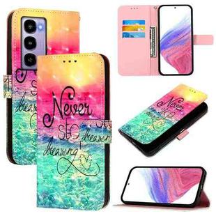 For itel City 100 3D Painting Horizontal Flip Leather Phone Case(Chasing Dreams)