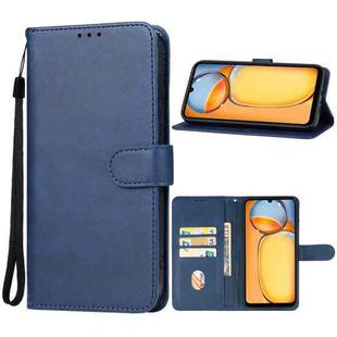 For Redmi 14C 4G Leather Phone Case(Blue)