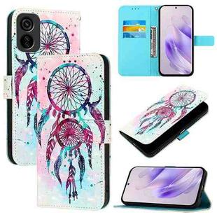 For Tecno Pop 6C 3D Painting Horizontal Flip Leather Phone Case(Color Drop Wind Chimes)