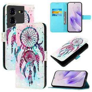 For Tecno Pova 5 Pro 5G 3D Painting Horizontal Flip Leather Phone Case(Color Drop Wind Chimes)