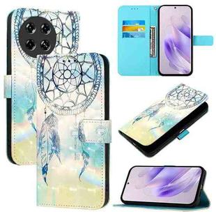 For Tecno Spark 20 Pro+ 3D Painting Horizontal Flip Leather Phone Case(Dream Wind Chimes)