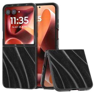For Motorola Razr 60 Ultra Galactic Pattern Protective Phone Case(Black)