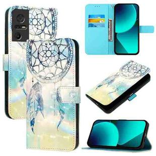 For TCL 40 SE 3D Painting Horizontal Flip Leather Phone Case(Dream Wind Chimes)