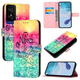 For TCL 50 5G 3D Painting Horizontal Flip Leather Phone Case(Chasing Dreams)