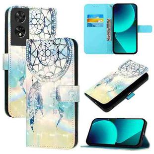 For TCL 505 3D Painting Horizontal Flip Leather Phone Case(Dream Wind Chimes)