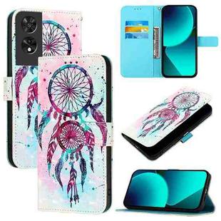 For TCL 505 3D Painting Horizontal Flip Leather Phone Case(Color Drop Wind Chimes)