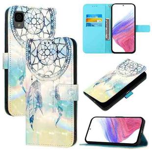 For TCL 30Z T602DL 3D Painting Horizontal Flip Leather Phone Case(Dream Wind Chimes)