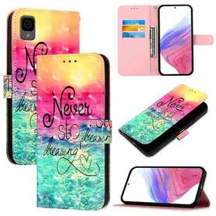 For TCL 30Z T602DL 3D Painting Horizontal Flip Leather Phone Case(Chasing Dreams)