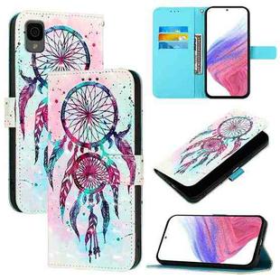 For TCL 30Z T602DL 3D Painting Horizontal Flip Leather Phone Case(Color Drop Wind Chimes)