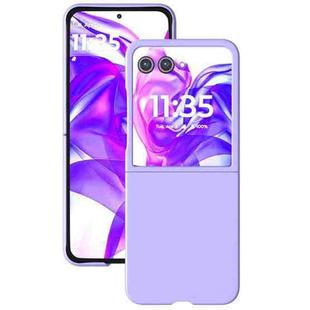 For Motorola Razr 50 Ultra Skin Feel Full Coverage Phone Case(Purple)