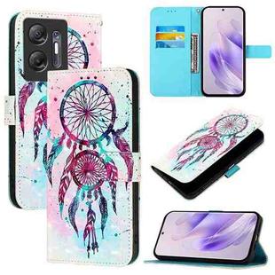 For Infinix Hot 30 5G 3D Painting Horizontal Flip Leather Phone Case(Color Drop Wind Chimes)