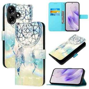 For Infinix Hot 30i 3D Painting Horizontal Flip Leather Phone Case(Dream Wind Chimes)