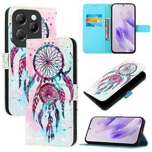 For Infinix Hot 40 / Hot 40 Pro 3D Painting Horizontal Flip Leather Phone Case(Color Drop Wind Chimes)