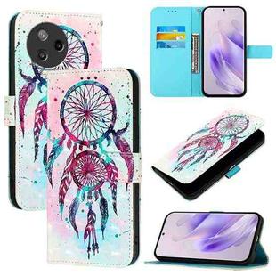 For Infinix Note 12 2023 / Note 12 Pro 4G 3D Painting Horizontal Flip Leather Phone Case(Color Drop Wind Chimes)