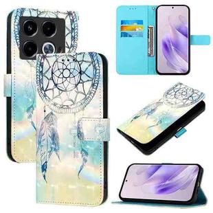 For Infinix Note 40 3D Painting Horizontal Flip Leather Phone Case(Dream Wind Chimes)