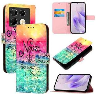 For Infinix Note 40 Pro 4G 3D Painting Horizontal Flip Leather Phone Case(Chasing Dreams)