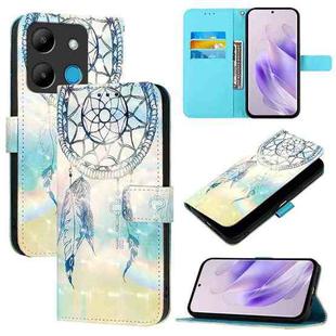 For Infinix Smart 7 3D Painting Horizontal Flip Leather Phone Case(Dream Wind Chimes)