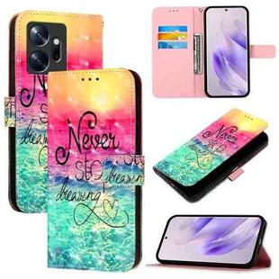 For Infinix Zero 20 3D Painting Horizontal Flip Leather Phone Case(Chasing Dreams)