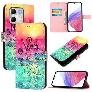 For Infinix Hot 50i 5G / Smart 9 4G 3D Painting Horizontal Flip Leather Phone Case(Chasing Dreams)