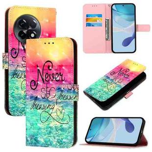 For OnePlus 11R 5G Global 3D Painting Horizontal Flip Leather Phone Case(Chasing Dreams)