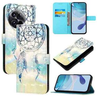 For OnePlus 12 Global 3D Painting Horizontal Flip Leather Phone Case(Dream Wind Chimes)