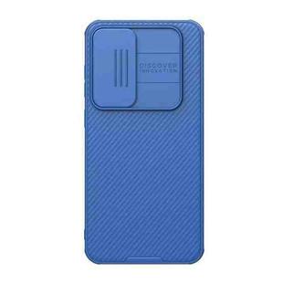 For Samsung Galaxy S24 FE 5G NILLKIN Black Mirror Pro Series Camshield PC Phone Case(Blue)