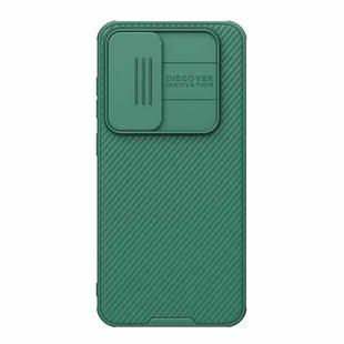 For Samsung Galaxy S24 FE 5G NILLKIN Black Mirror Pro Series Camshield PC Phone Case(Green)