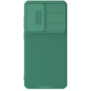 For Samsung Galaxy S25 5G NILLKIN Black Mirror Pro Series Camshield PC Phone Case(Green)