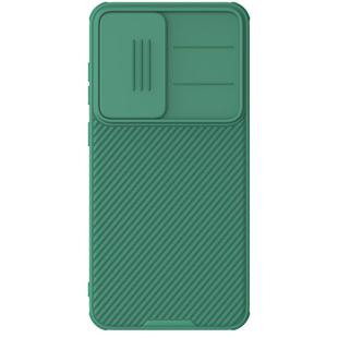 For Samsung Galaxy S25+ 5G NILLKIN Black Mirror Pro Series Camshield PC Phone Case(Green)