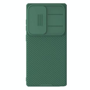 For Samsung Galaxy S25 Ultra 5G NILLKIN Black Mirror Pro Series Camshield PC Phone Case(Green)