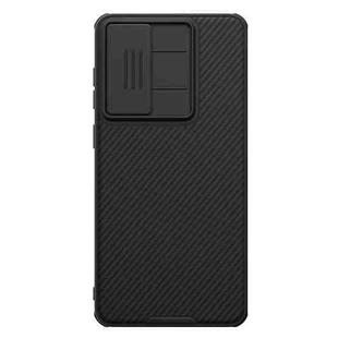For Samsung Galaxy S25 Edge 5G NILLKIN Black Mirror Pro Series Camshield PC Phone Case(Black)