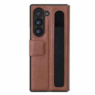 For Samsung Galaxy Z Fold6 5G NILLKIN Ogg Leather Phone Case(Black)